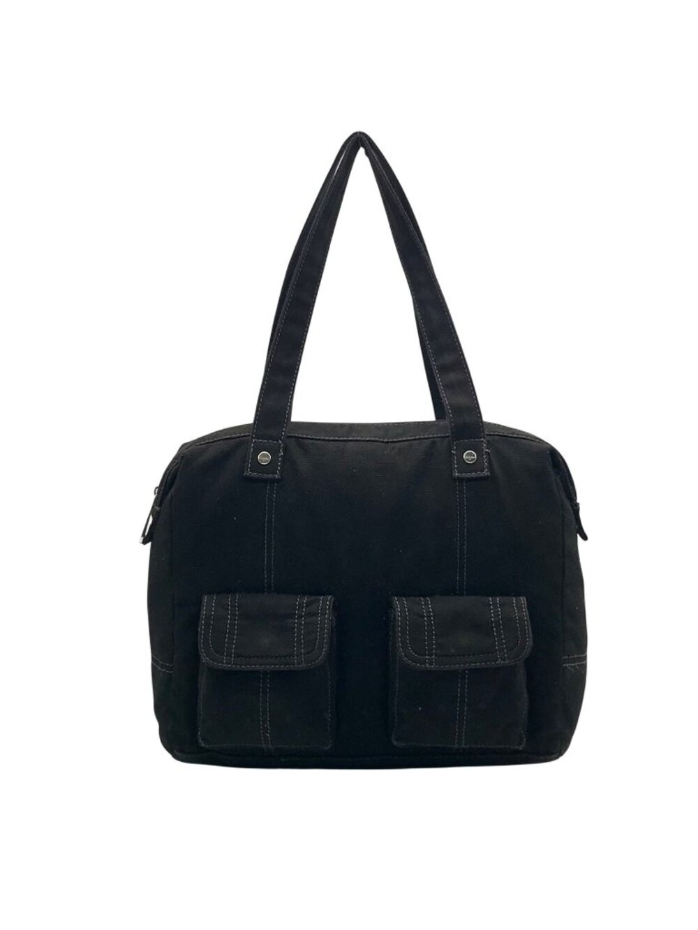 Thirty-One Black Fabric Cargo Bag